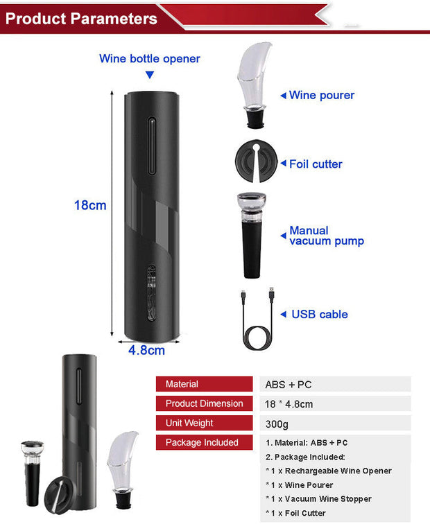 Electric Wine Opener By Averria