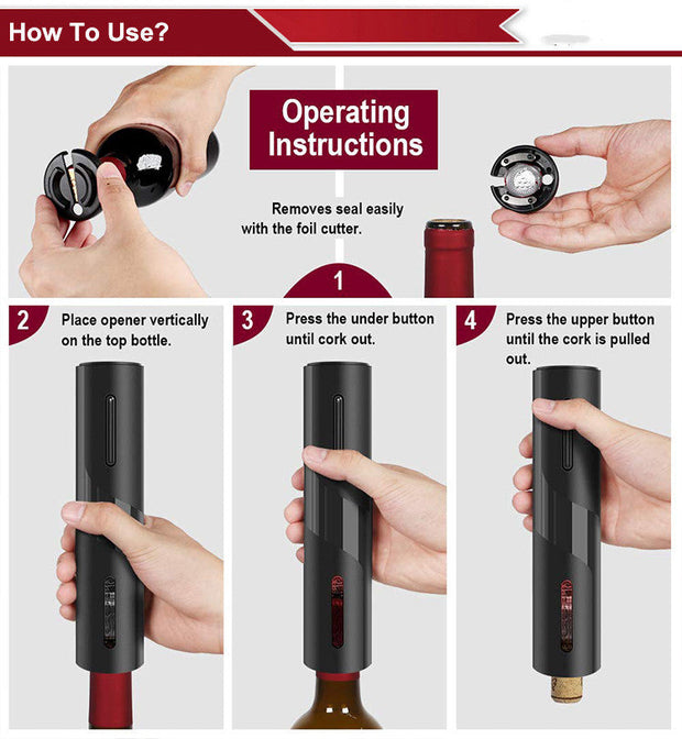 Electric Wine Opener By Averria